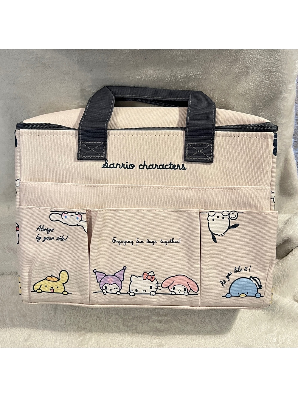 Sanrio Characters Storage Tote Bag with Lid